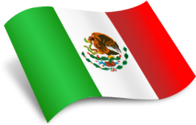 mexico flag transparent background
