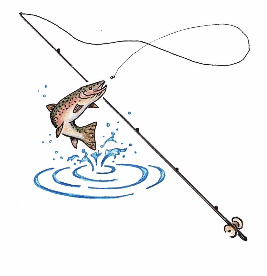 fishing rod and fish
