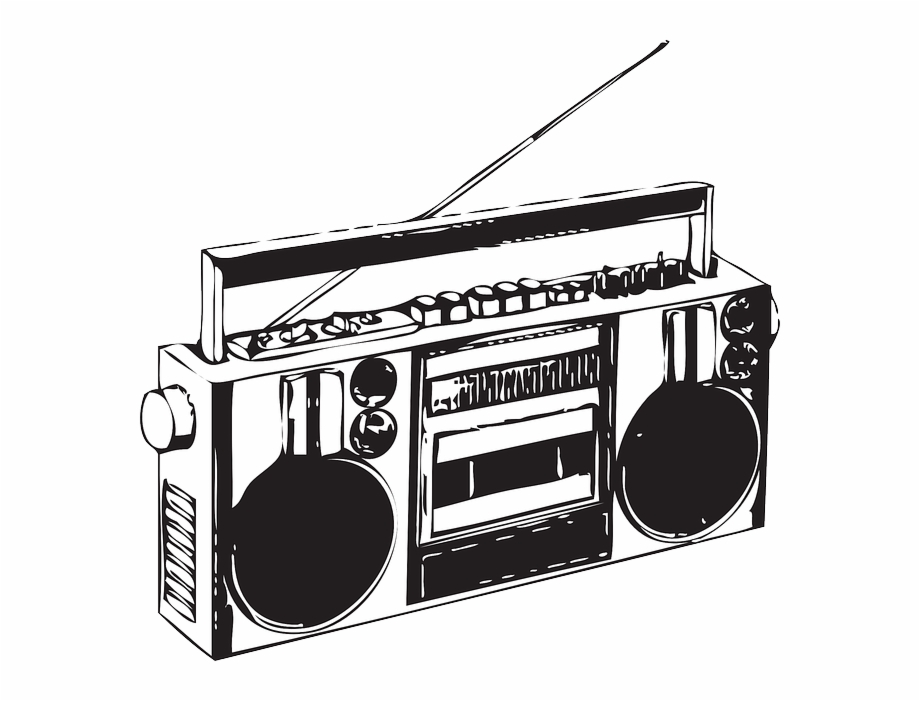 Png Radio Black And Hip Hop Boom Box