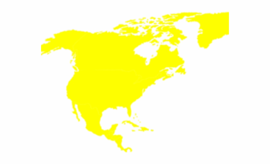 Continent Clipart North America Colored World Map Continents