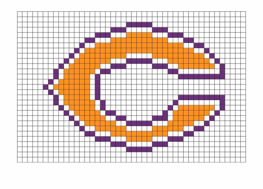 Chicago Bears Png Chicago Bears Pixel Art
