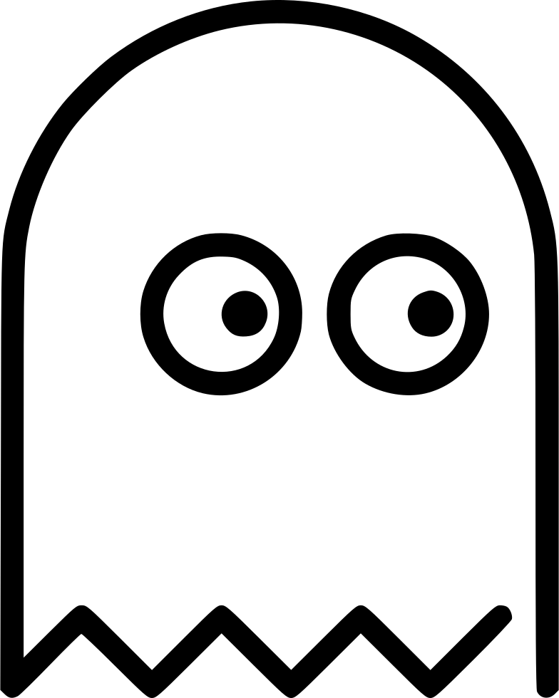 Pac Man Ghost Printable