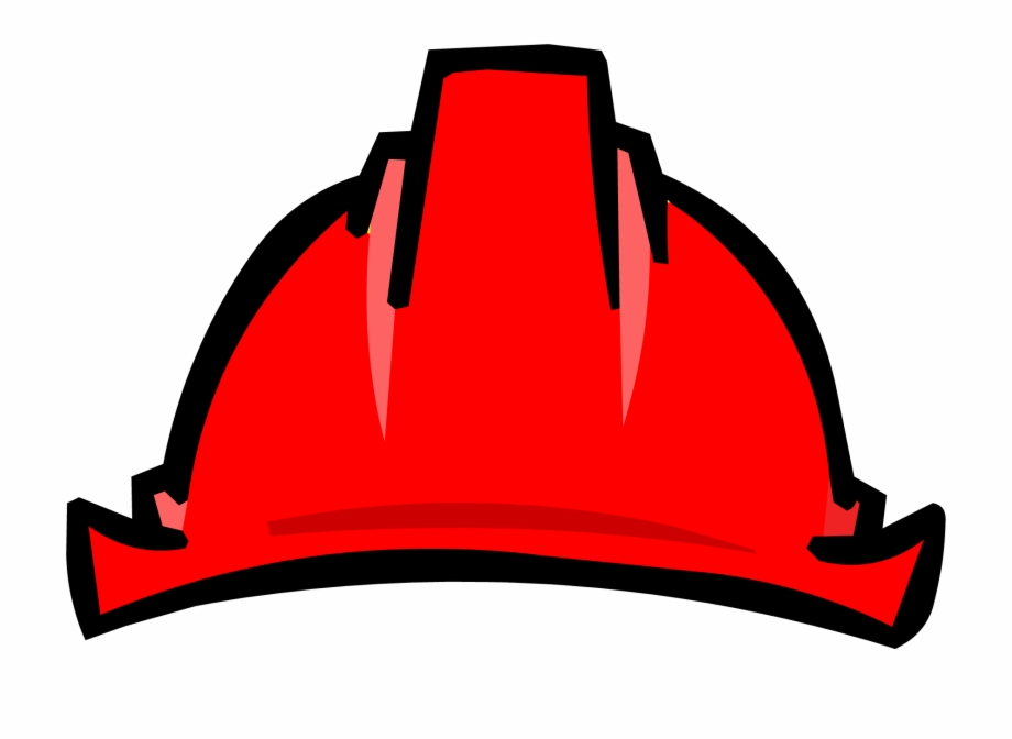 Red Hard Hat Red Helmet Club Penguin