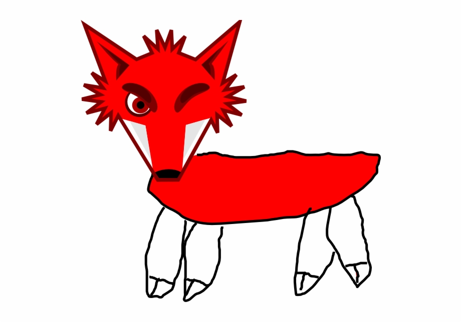 Red Fox Warrior Clip Art At Clkercom Vector