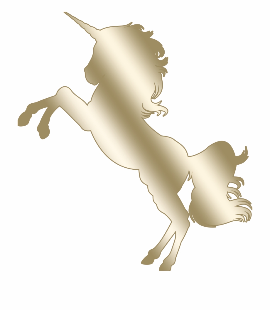Gold Unicorn Png Transparent Gold Unicorn Background