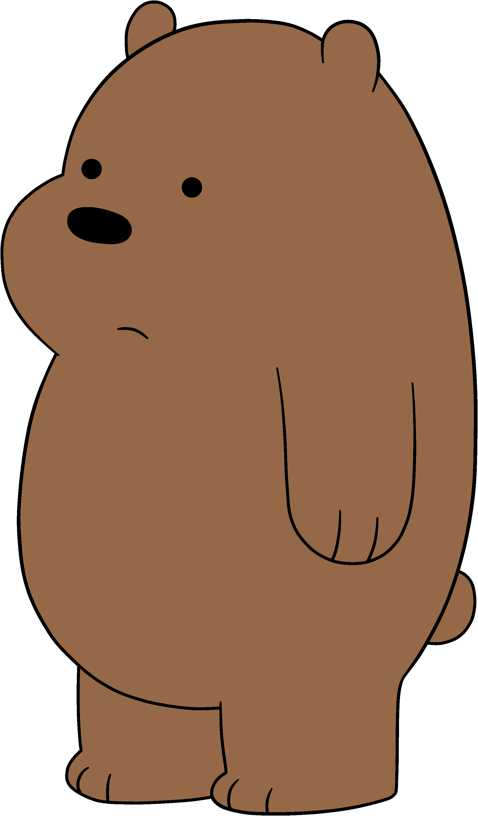 Bear Nose Png We Bare Bears Brown