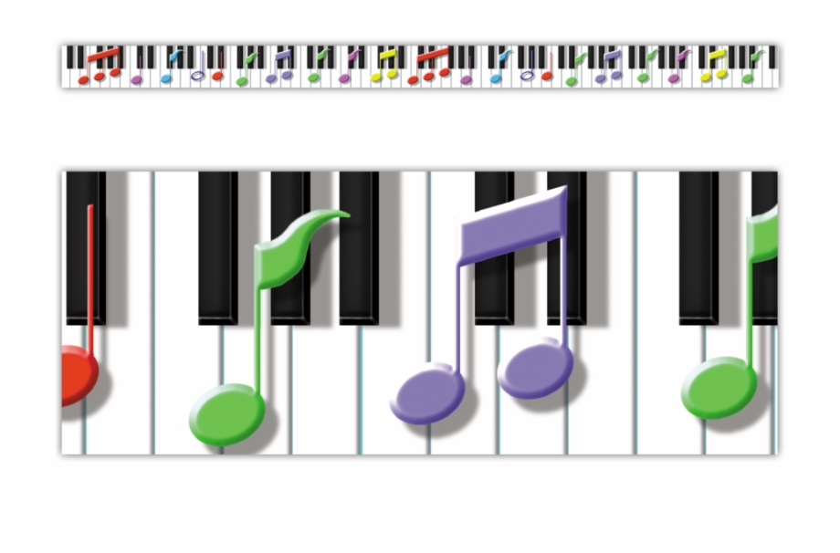 Tcry1538 Keys To Music Border Trim Image Border