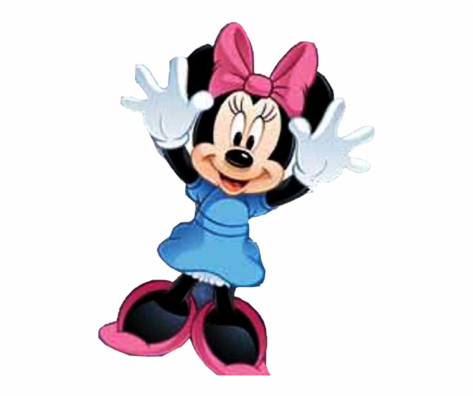 minnie mouse hands up
