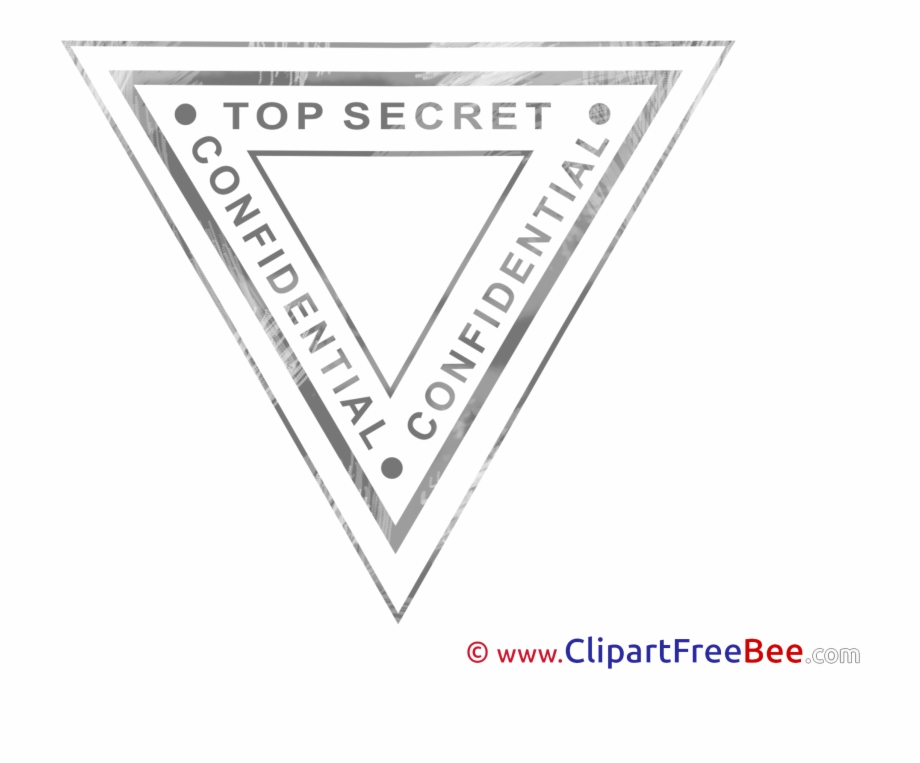 Top Secret Stamp Illustrations For Free Triangle