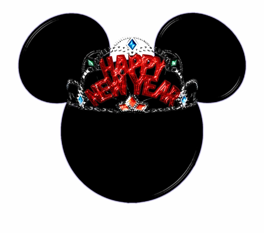 Mickey Heads For New Years Party Baseball Cap