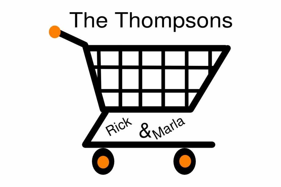 Shopping Cart Clipart Black And White Png