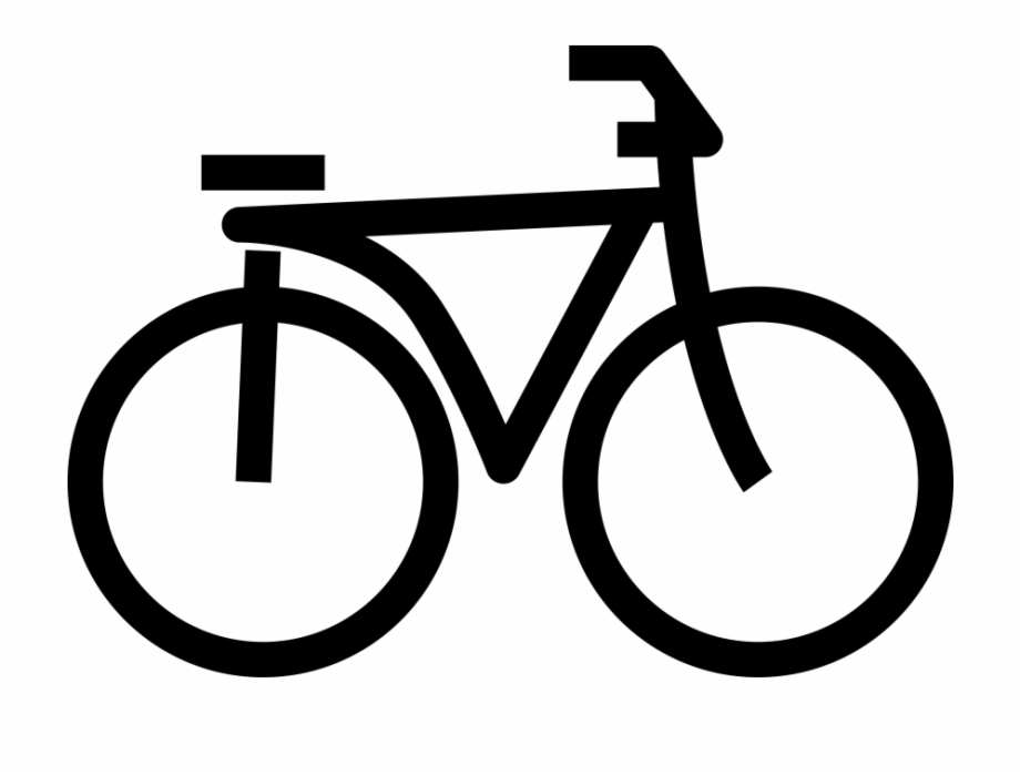 Bike Line Icon Road Bicycle