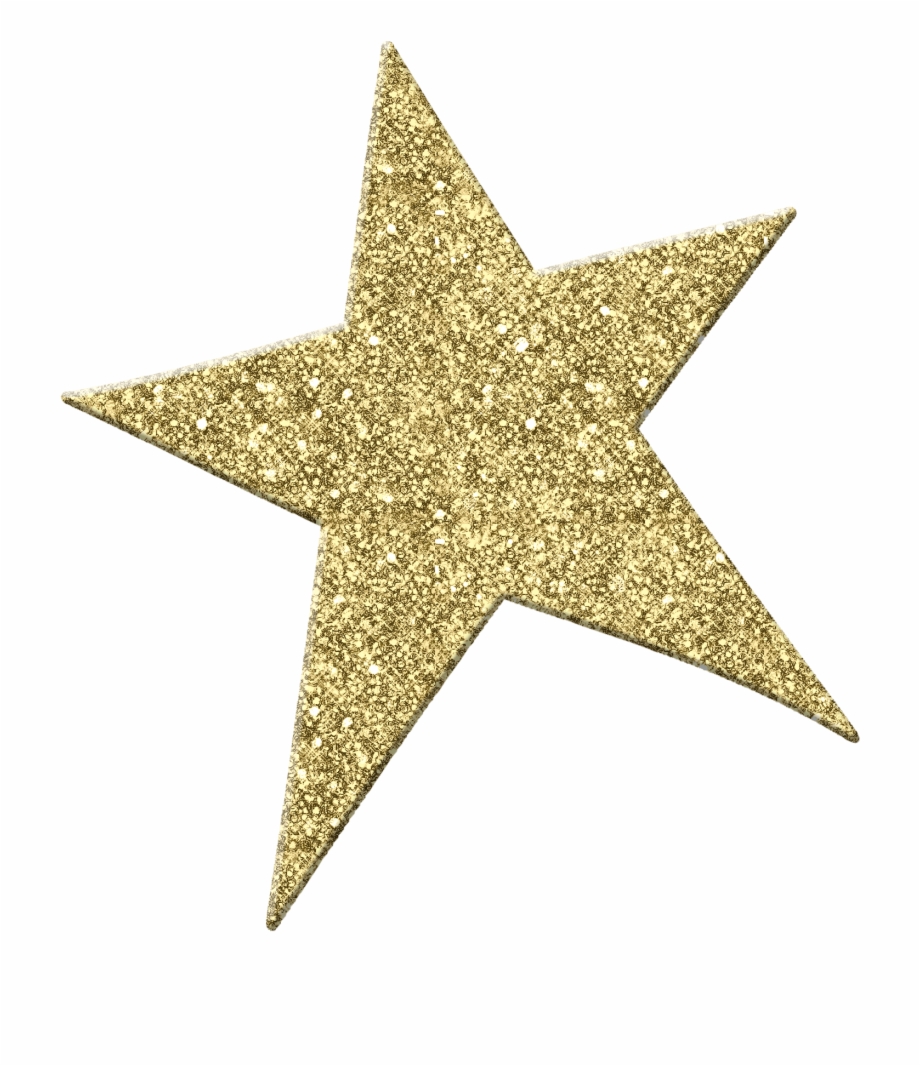 Gold Glitter Star Png File Sparkly Gold Star