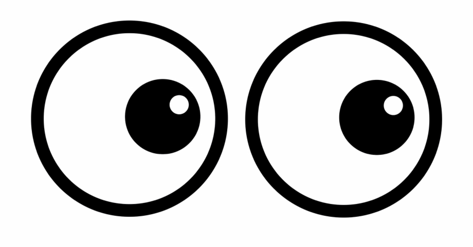 Cartoon Eyes No Background Clipart Png Download Big - Clip Art Library