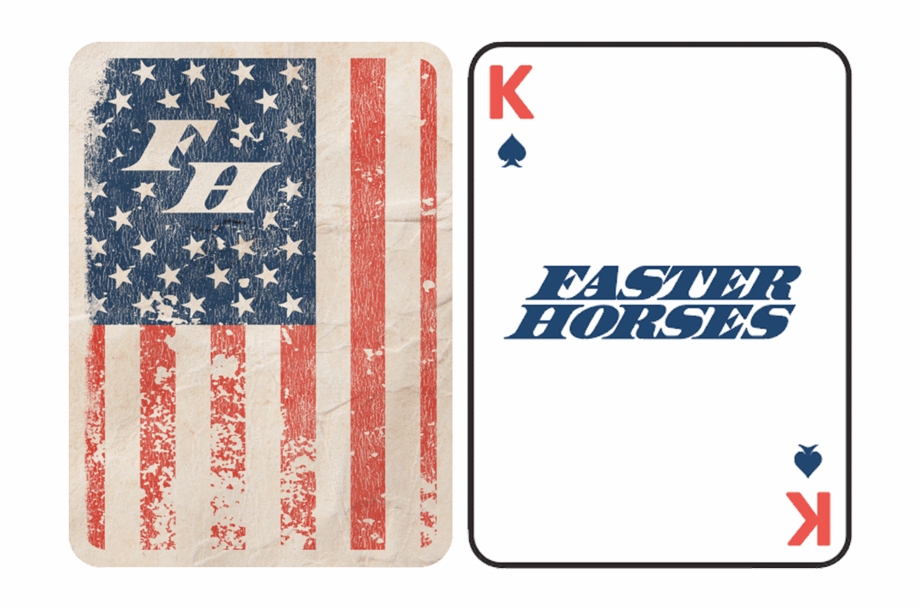 Flag Card Deck Poker