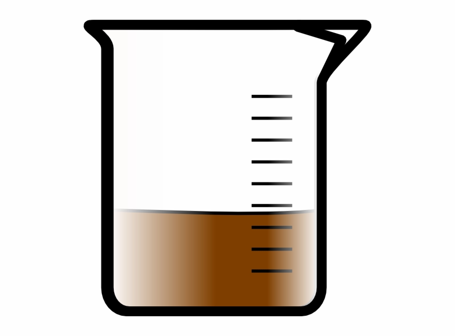 Beaker With Water Png Science Measuring Cup Clipart