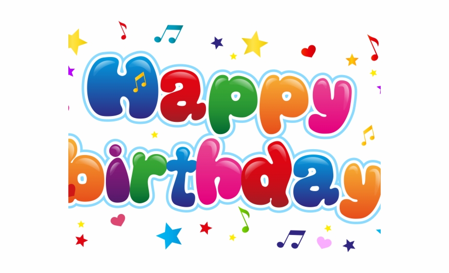 Happy Birthday Clipart Transparent Background