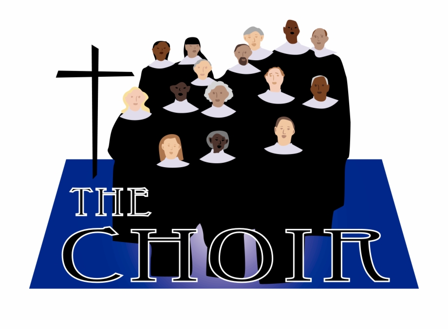 Graphic Black And White Church Choir Clipart Gospel
