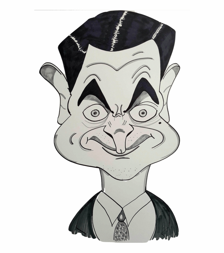 Mr Bean Drawing Caricature