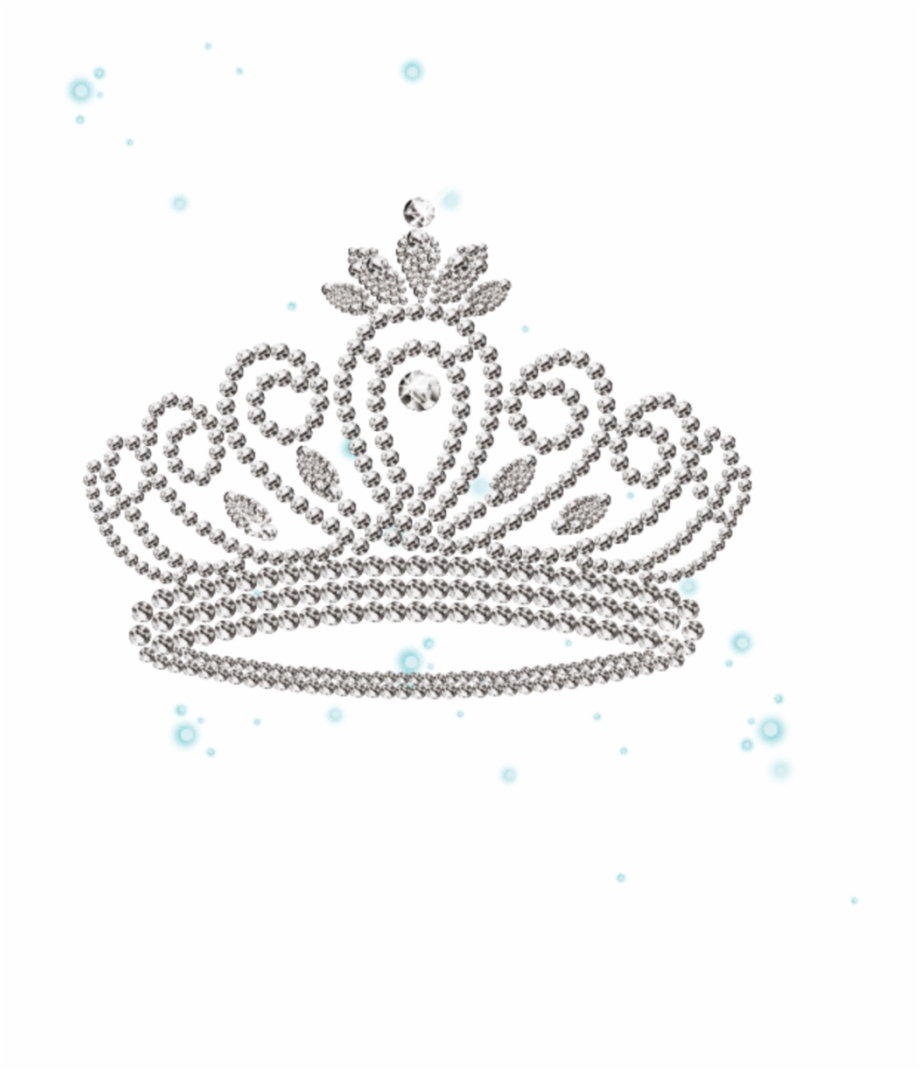 Mq Silver Glitter Crown Tiara Crown