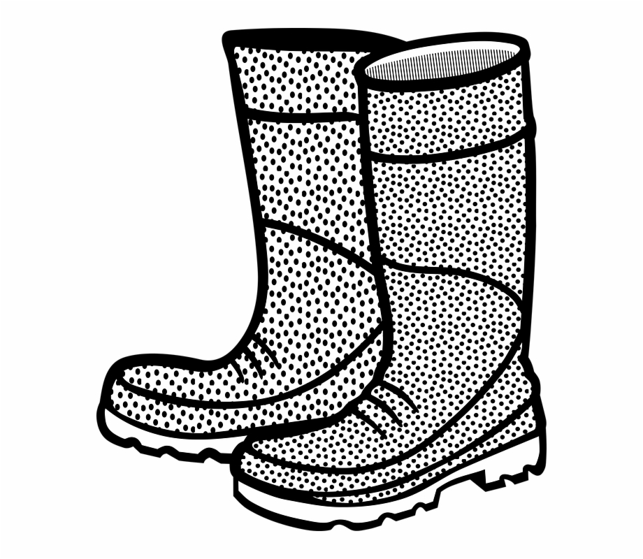 rain boots clipart
