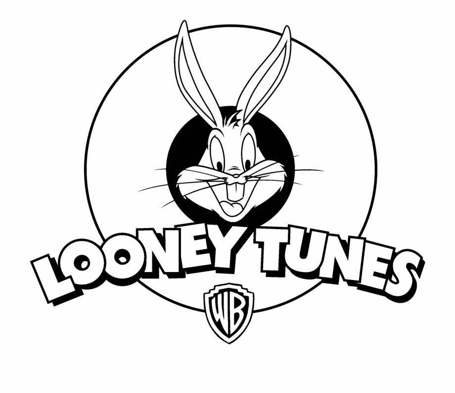 Looney Tunes Logo Black And White
