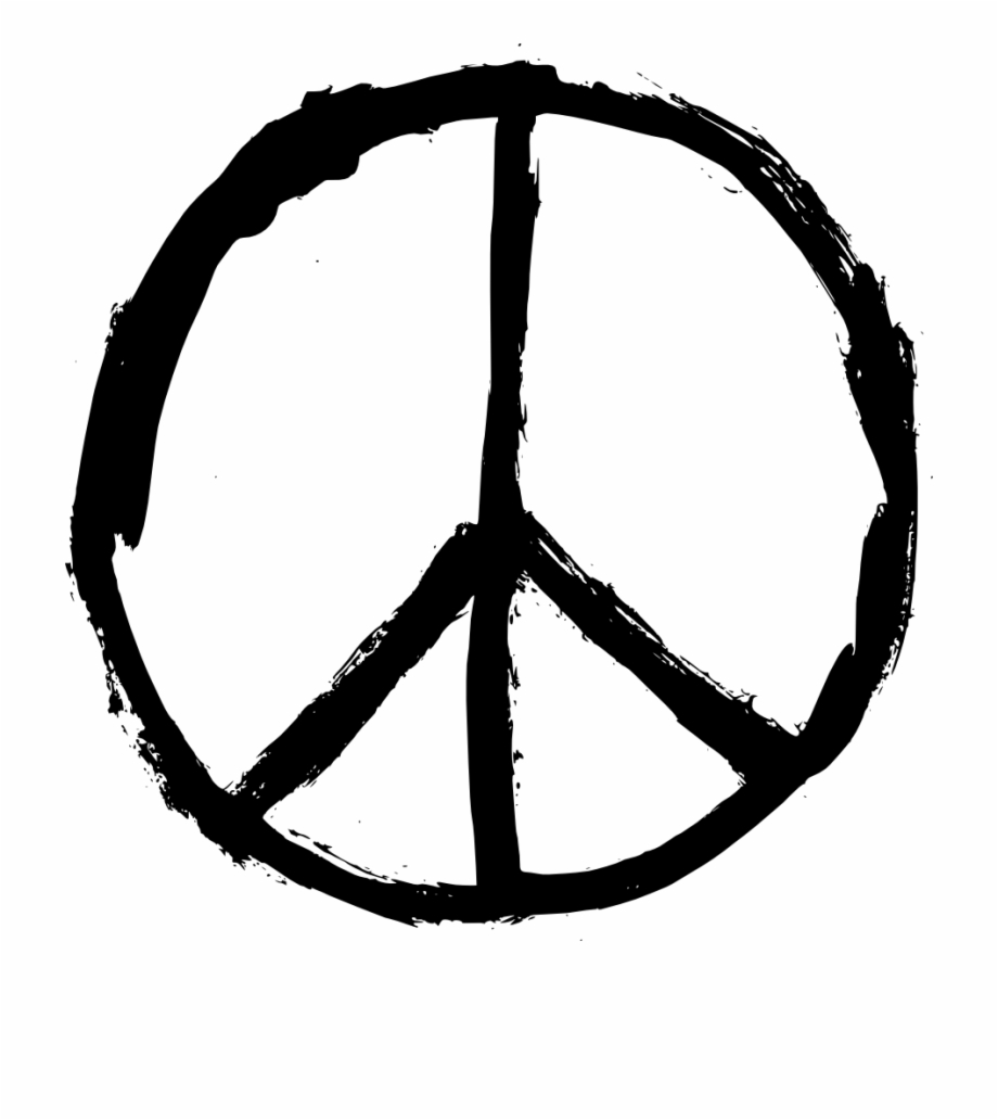 peace symbol transparent background
