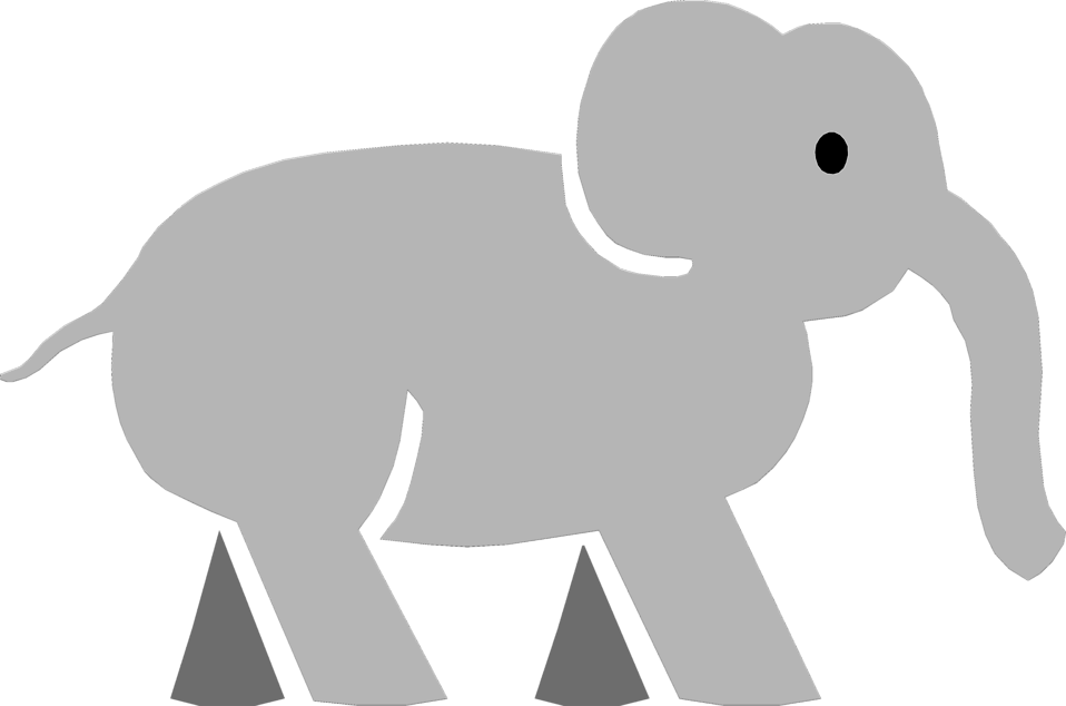Drawing Elephants Background Animated Elephant Transparent Background