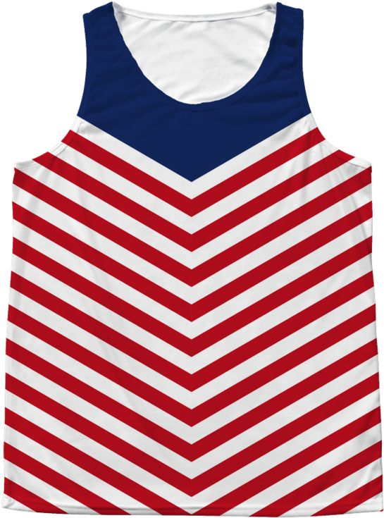Stars And Stripes 4Th Of July Tanktop Girl