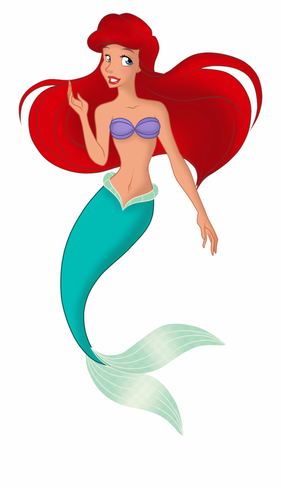 Ariel La Sirena Png Png Download Mermaid