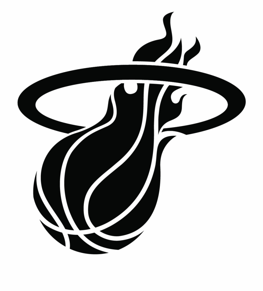 Miami Heat Creative Team Black Miami Heat Logo