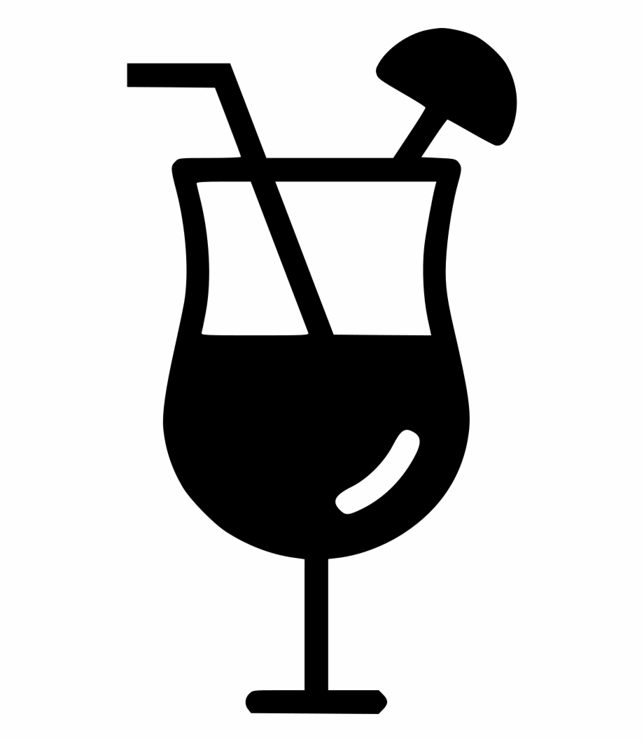 Png File Svg Black And White Drink Icon