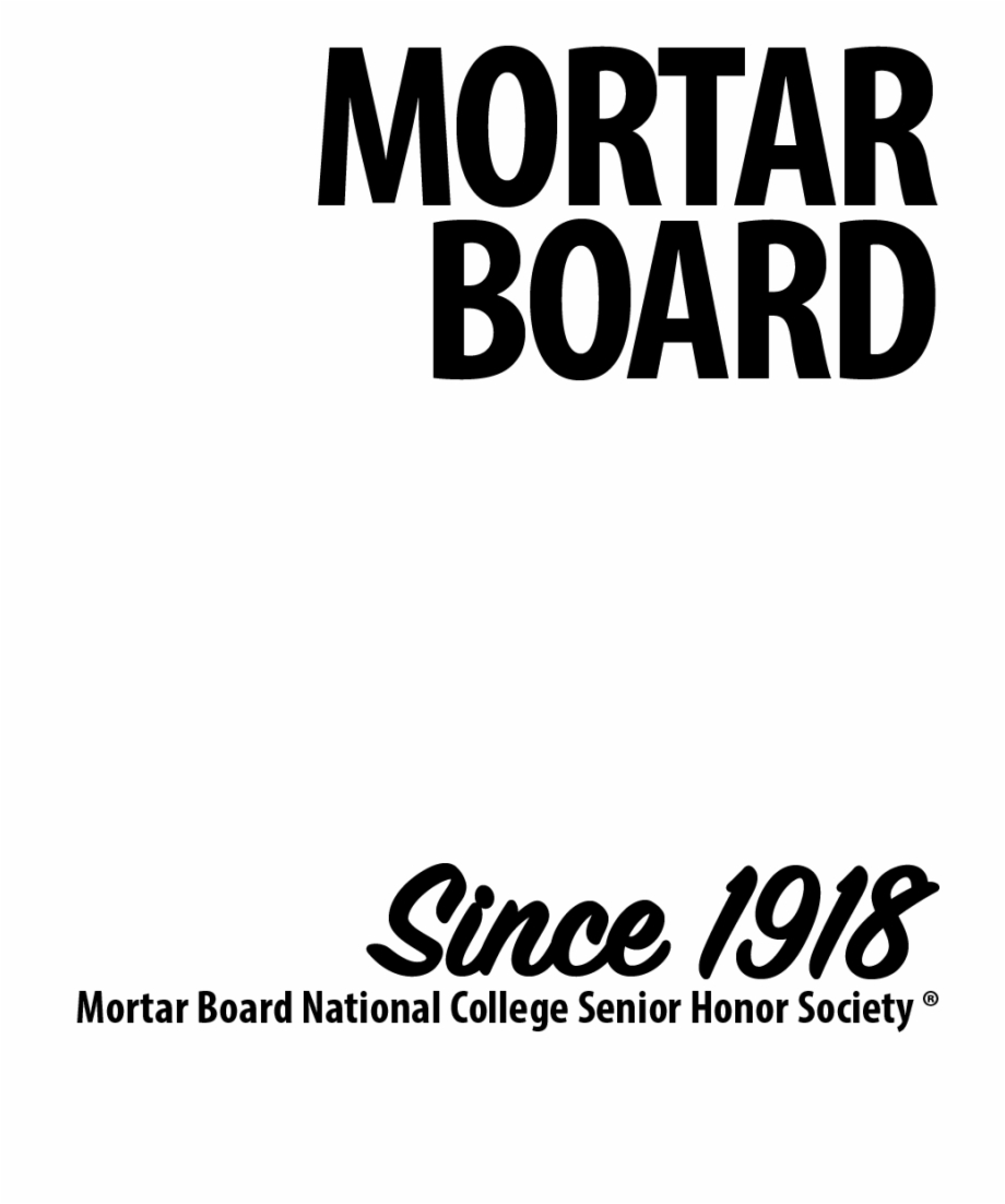 Mortar Board Week Black And White Poster