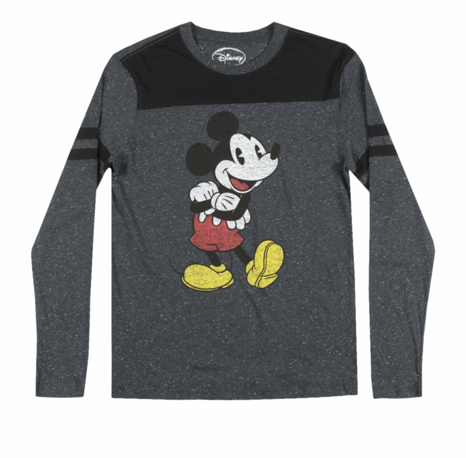Mickey Mouse Athletic Ls Tee Mickey Mouse Athletic