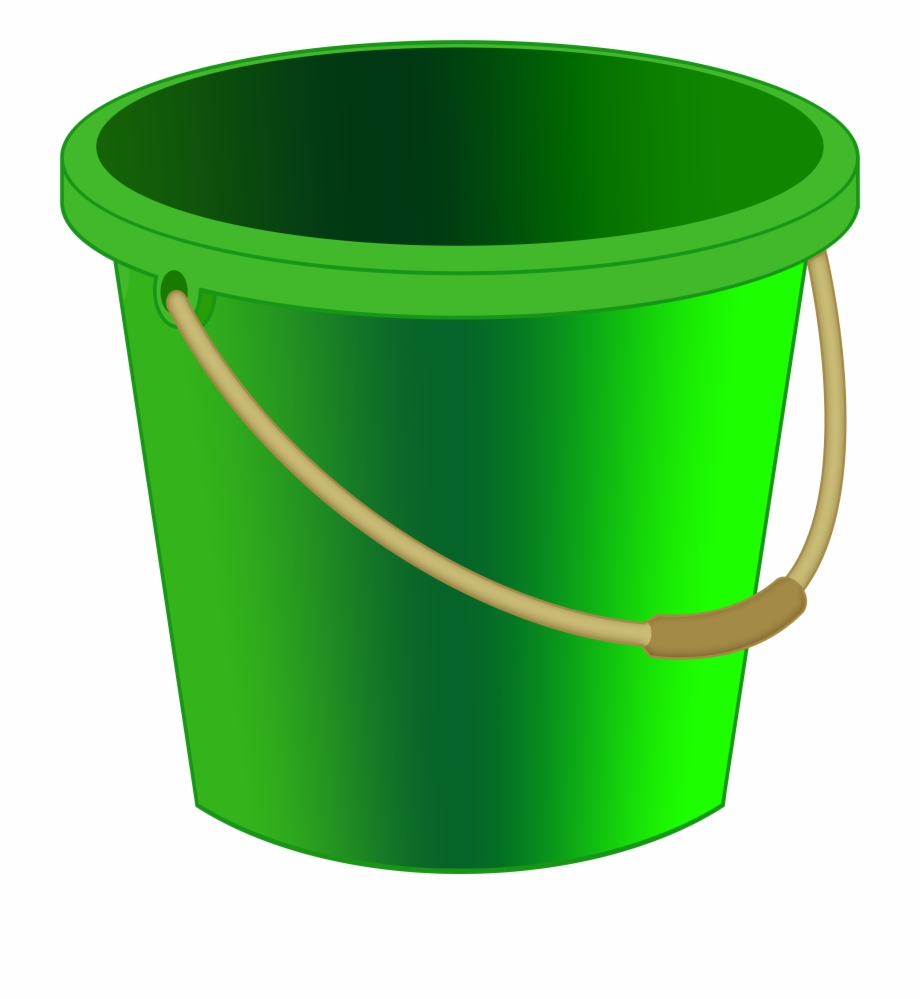 Green Bucket Png Clipart