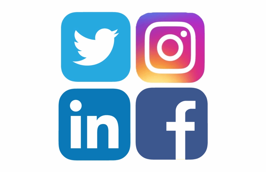 Social Media Icons Logo Transparent Social Media