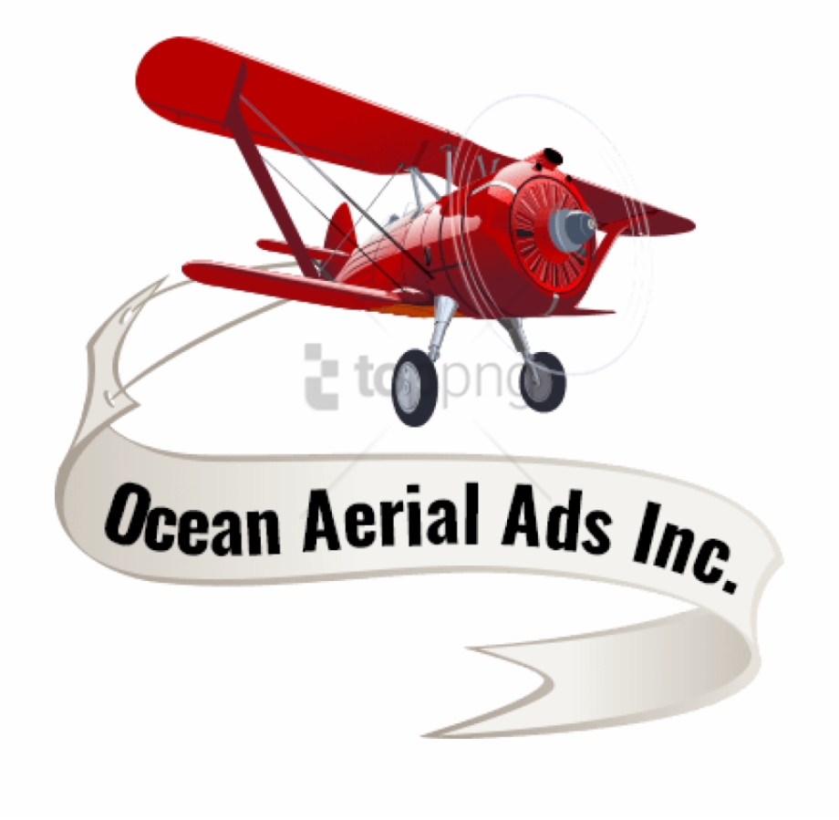 Free Png Airplane With Banner Png Image With