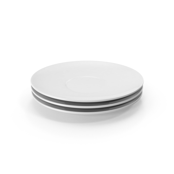 transparent stack of plates png
