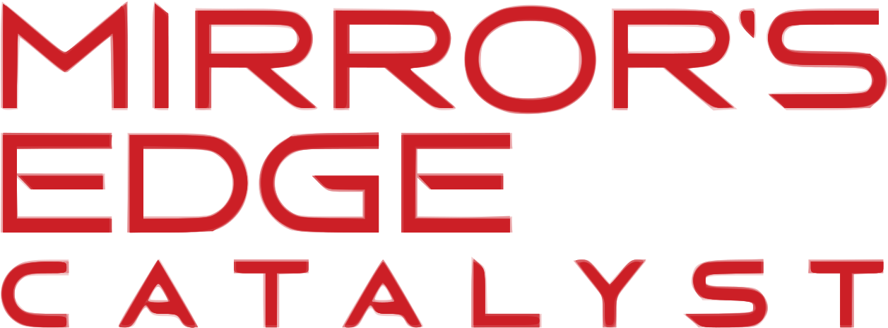 Mirrors Edge Catalyst Game Logo Mirrors Edge