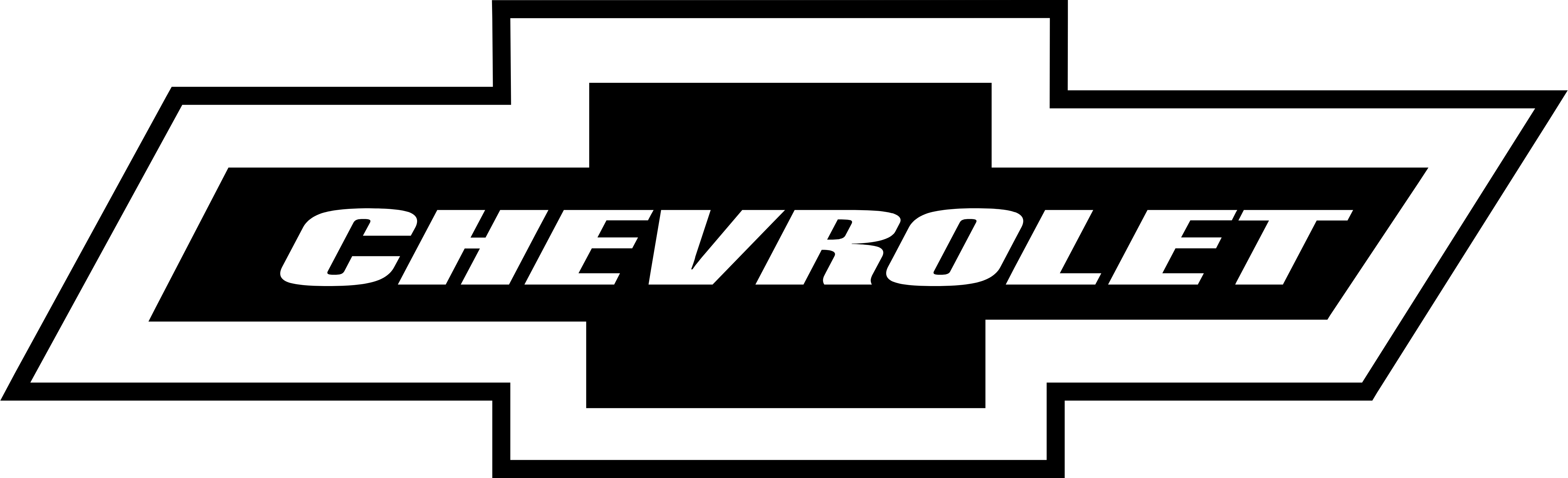 Black And White Chevy Logo