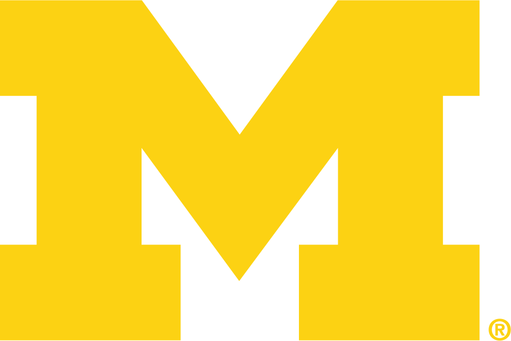 Michigan Wolverines Logo Block M University Of Michigan