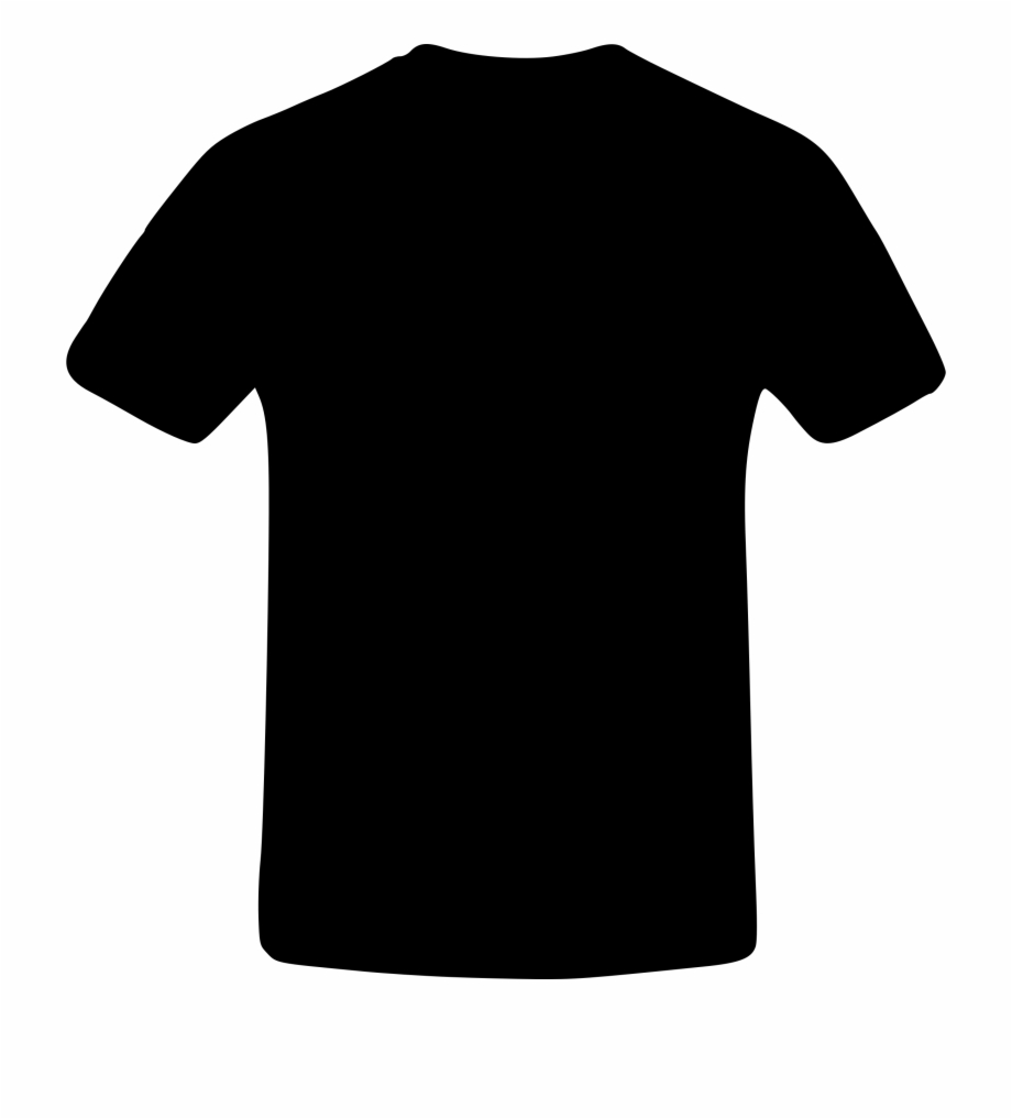 T Shirt Clipart Black Shirt Black T Shirt