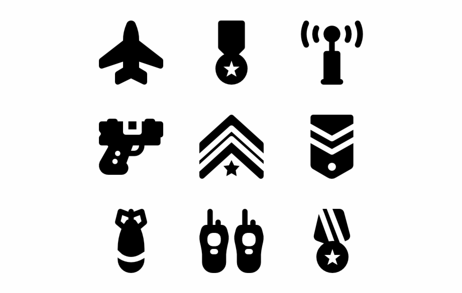 Army Badges Clean Icon