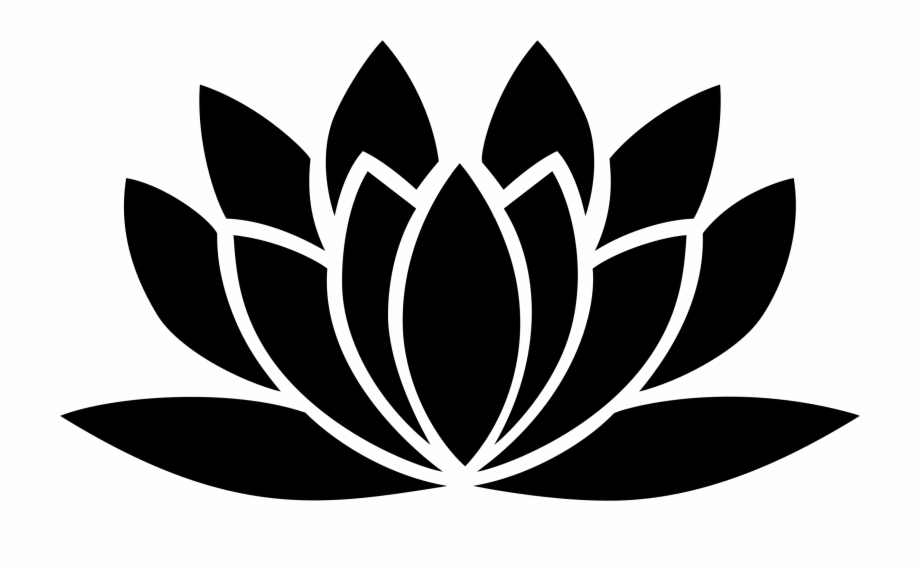 This Free Icons Png Design Of Lotus Silhouette