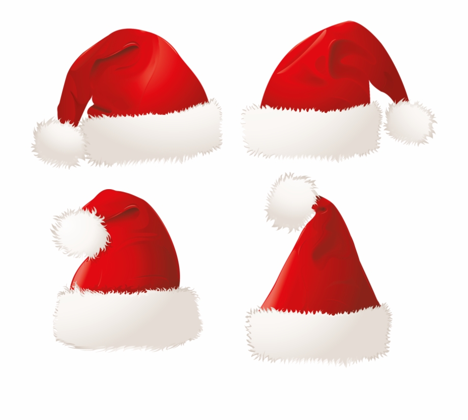 Santa Relaxing Clipart Png Transparent Christmas Hat Png