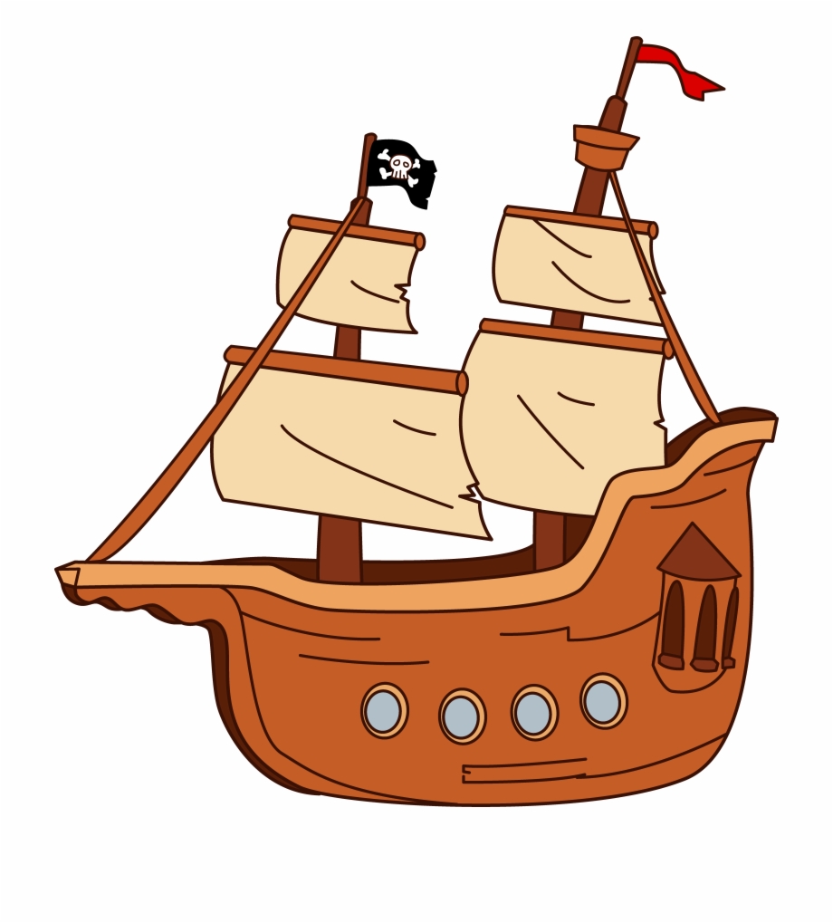 Boat Recherche Google Pinterest Pirate Cartoon Ship Transparent