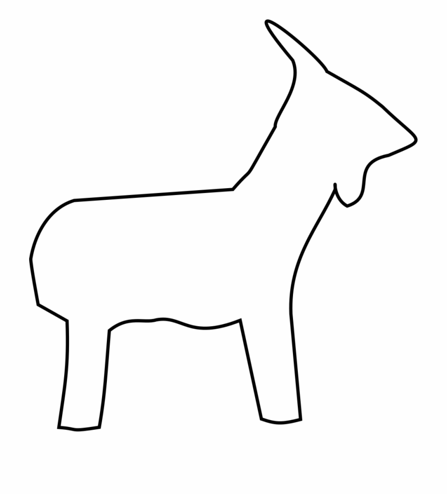File Goat Silhouette Svg Line Art