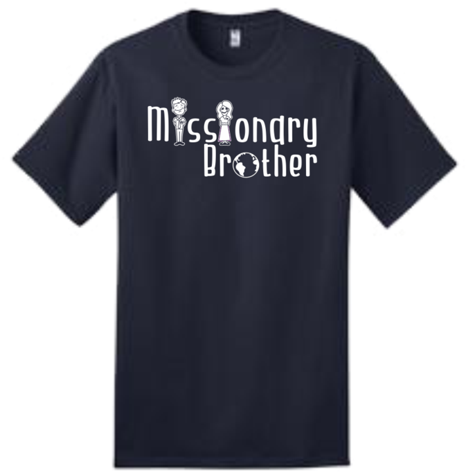Youth Size T Shirts W Missionary Brother Logo