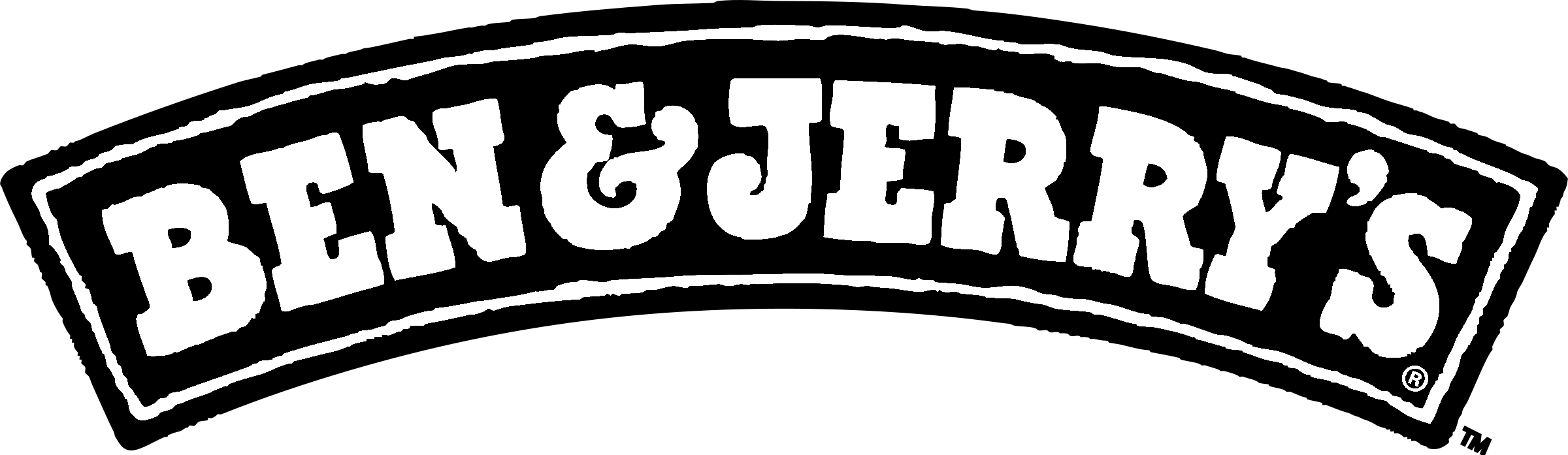Ben And Jerrys Logo Black And White Ben