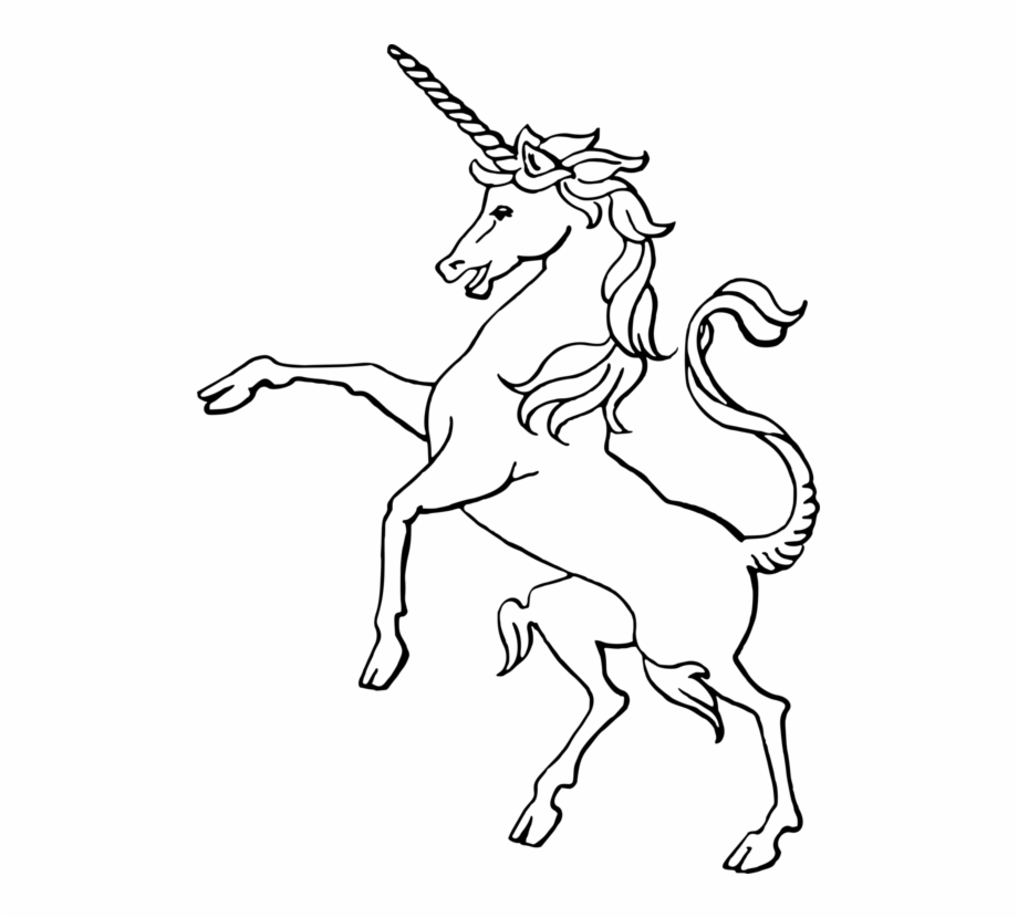Free Black And White Unicorn Clipart Download Free Clip Art Free